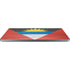 Antigua and Barbuda Flag Distressed Universal Laptop 18in (14.6 x 10.6in) Skin
